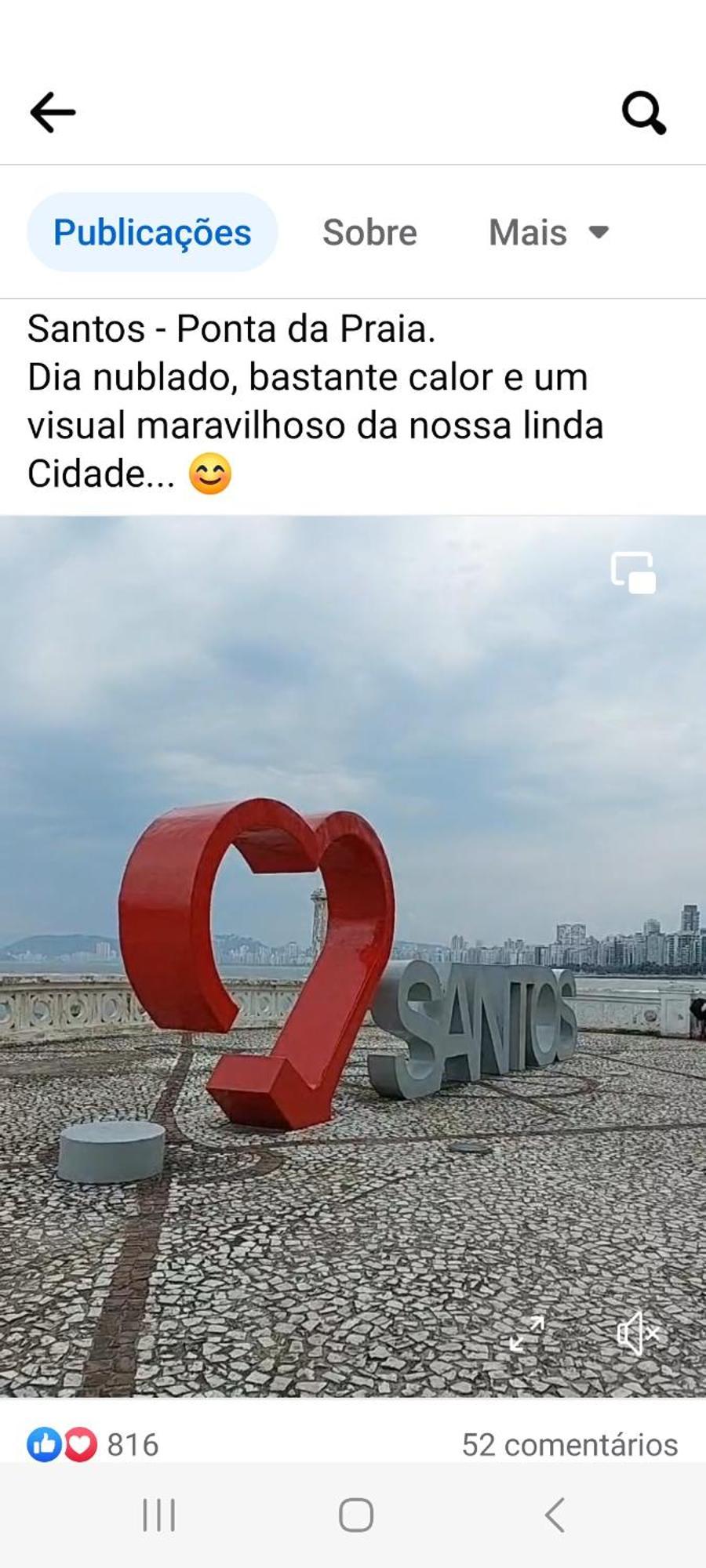 Vista Mar Na Praia Do Gonzaga 桑托斯 外观 照片