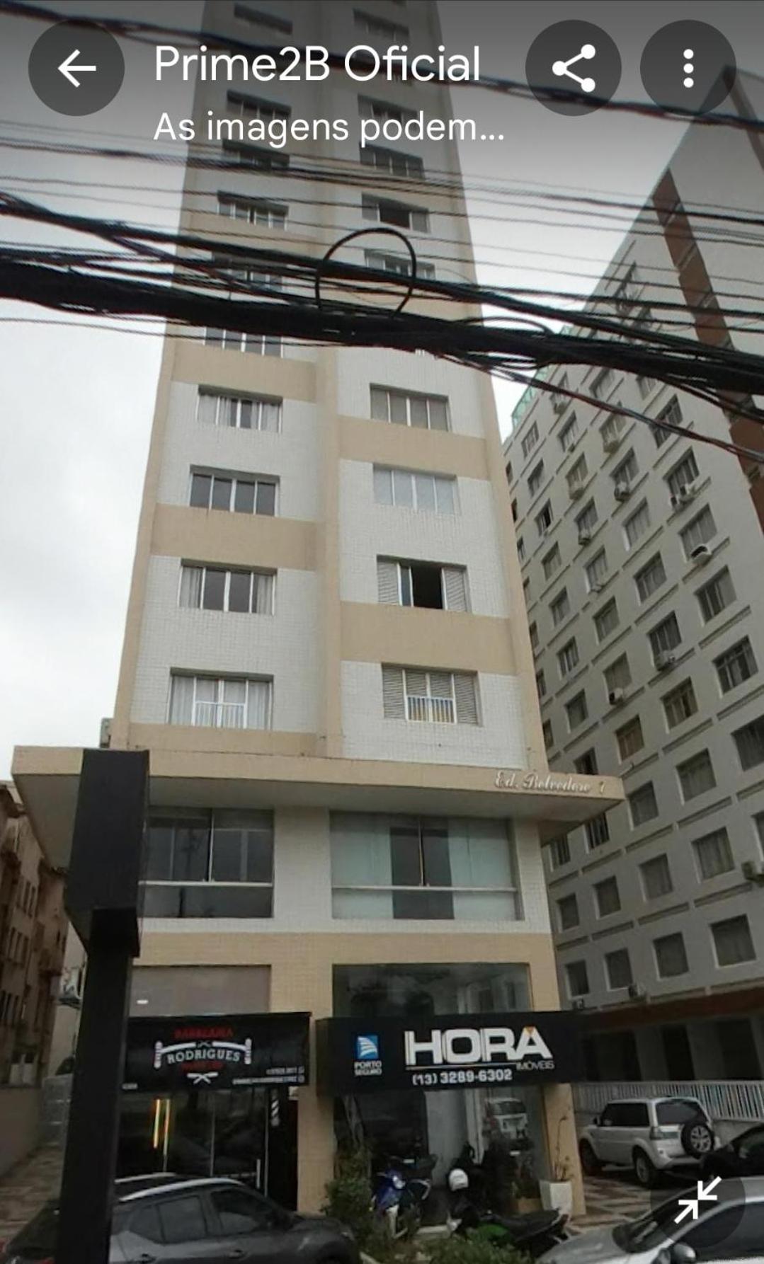 Vista Mar Na Praia Do Gonzaga 桑托斯 外观 照片