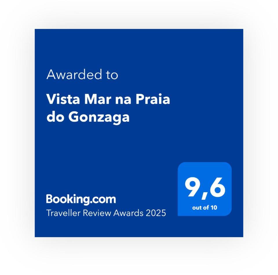 Vista Mar Na Praia Do Gonzaga 桑托斯 外观 照片